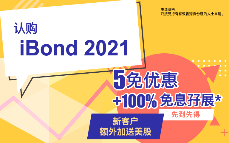 认购iBond 2021新股优惠